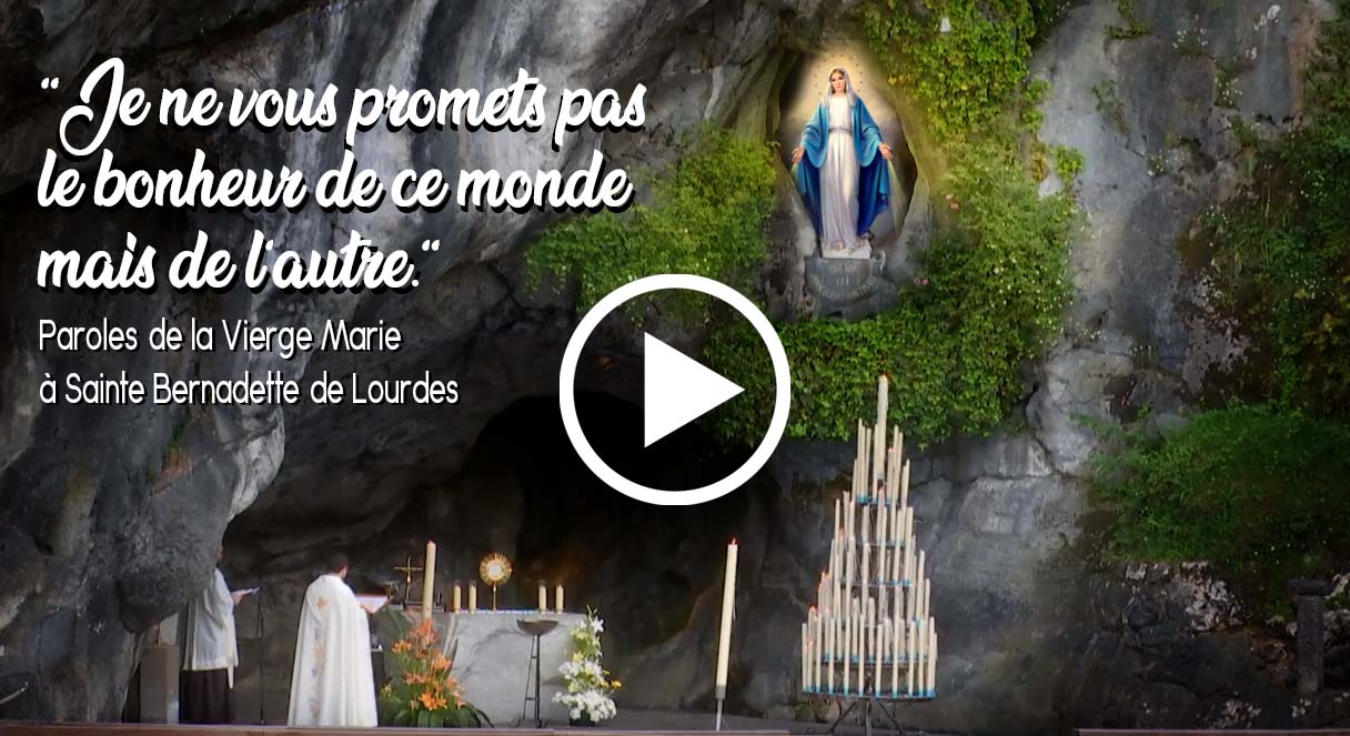 Lourdes DIRECT ✝️ Messe et prière à la Grotte de Lourdes
